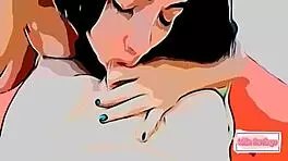 in this cartoon, watch out for your slutty cousin who sucks and swallows everything