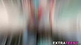 Redhead teen explores outdoor POV activities