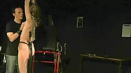 Whipping Pussy Play for Teen Blonde