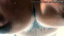 With her clothes set aside, Yorgelis seduces the producer by the pool underwater.