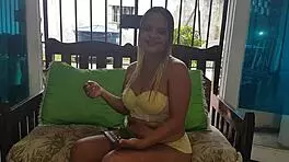 Paty Shows Her Big Latina Ass in Webcam Reality