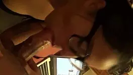 Asian escort teases with steamy blowjob and facial finish