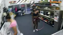 Hey, this ghetto ebony sells mask then gets fucked by black cock?