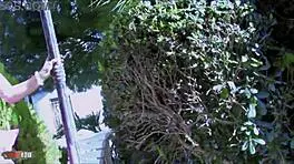 Jordanne Kali Strips Naked Outdoors with Ripped Clothes