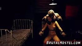 Naive Youthful 18+ Tourist Bound in Taxi Domination