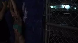 Anya Olsen's Rough Outdoor Bondage Fuck