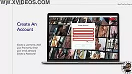 Kitty Quinn's soft hands drive me wild with a huge interracial load.