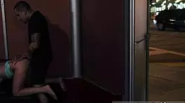 Does cute Valerie White enjoy rough bondage sex from behind?