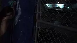 i had a rough bondage gangbang with teen anya in public