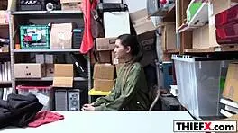 Jade Noir Caught Giving Blowjob In Garage