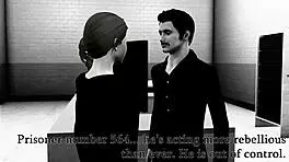 She's the prison prostitute teasing with deepthroat blowjobs