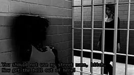 She's the prison prostitute teasing with deepthroat blowjobs