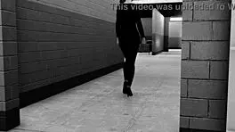 She's the prison prostitute teasing with deepthroat blowjobs