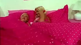 lesbo teens relish licking each other's pussies in this striptease