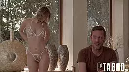 Petite Booty Devours Huge Cock!