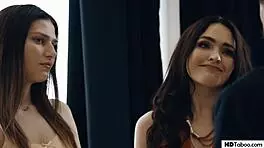 Helpful step uncle aids desperate stepmom and joyful niece in family drama