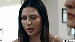 Helpful step uncle aids desperate stepmom and joyful niece in family drama