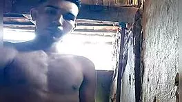 watch this naughty guy bathing in the favela, getting a facial from that asian cock?