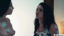 Helpful step uncle aids desperate stepmom and joyful niece in family drama