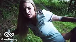 Bavarian Teen Enjoys Creampie In The Nature