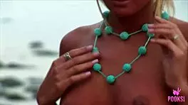 Beach beauty Arya fingers her sweet snatch till she cums hard... ugh, can't stop!