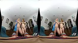 aspen ora and jaycee starr in swim meat threesome