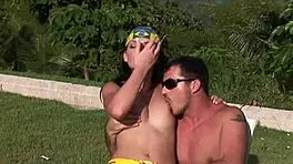 Fabulous Outdoor Fuck With Big Tits Riding Cowgirl!