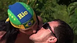 Fabulous Outdoor Fuck With Big Tits Riding Cowgirl!