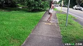 Mae Milano deepthroats Milan Ponjevic's big cock before riding him cowgirl style