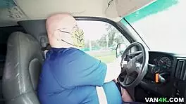 Mae Milano deepthroats Milan Ponjevic's big cock before riding him cowgirl style