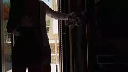 Man, I ditched window washing for hardcore banging in wild poses with cum in mouth! 😜