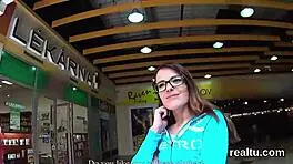 Attractive Czech Teen 18+ Seduced in Supermarket and Banged POV!