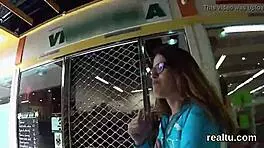 Attractive Czech Teen 18+ Seduced in Supermarket and Banged POV!