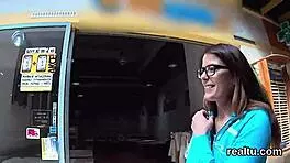 Attractive Czech Teen 18+ Seduced in Supermarket and Banged POV!