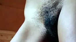 Naked Dancing Gets Her Wet and Hairy