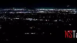 Trying to hide her cheating secret