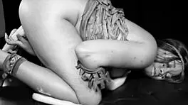 Nina Rivera masturbates in sexy cosplay