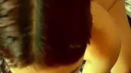 hey, stepsister sucking cock with handjob and deepthroat 😏