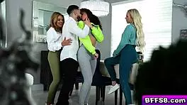 naughty slutty girls sharing peter green's dong, huh?