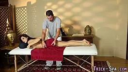 Latina Babe Fooled Into Cum Facial Massage