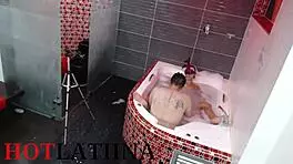 Lauren Latina Fucked Without Condom In Jacuzzi