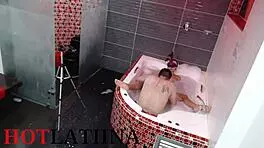 Lauren Latina Fucked Without Condom In Jacuzzi