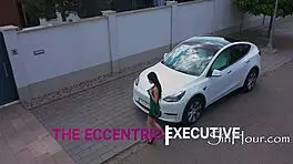 enough parking for two - sasha rose takes it hard in both holes