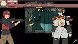 in spooky milk life hentai, the curvy teen femdom fucks roughly on the ground with toys and monster cock