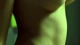 Delicate Blond Russian Amateur Shumina Shows Off Her Curly Hair And Silicone Features