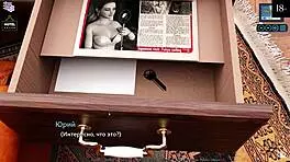 sunshine love plays anime game in underwear