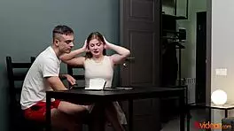 Guy fucks teen rebeca fox from dating app