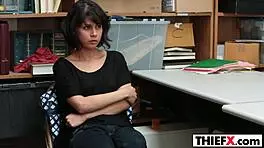 stiff case with teen 18+ thief penelope reed