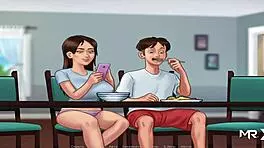 Summertimesaga - Big Cucumber Comes Inside E2 14