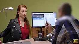 the loan4k agent in the interview says the czech teen 18+ couple fucks for cash on web chat